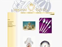 Tablet Screenshot of imperialgiftz.com